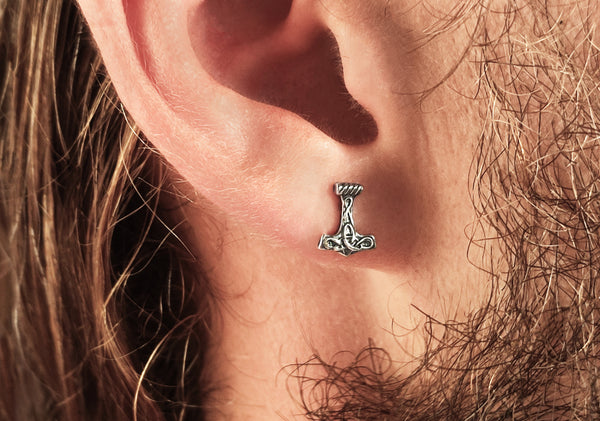 Thor's Hammer Earrings