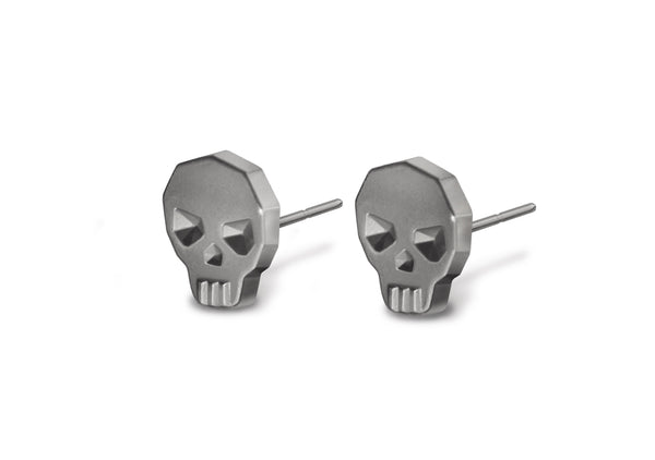 REBEL skull earrings